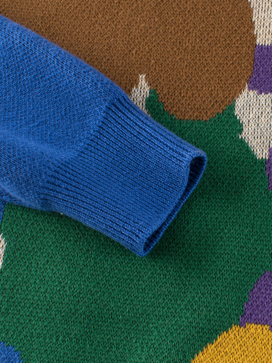 27 niños ropa de estilo coreano para niños suministro transfronterizo otoño e invierno nuevo suéter para niños ropa de bebé para niños prendas de punto al por mayor