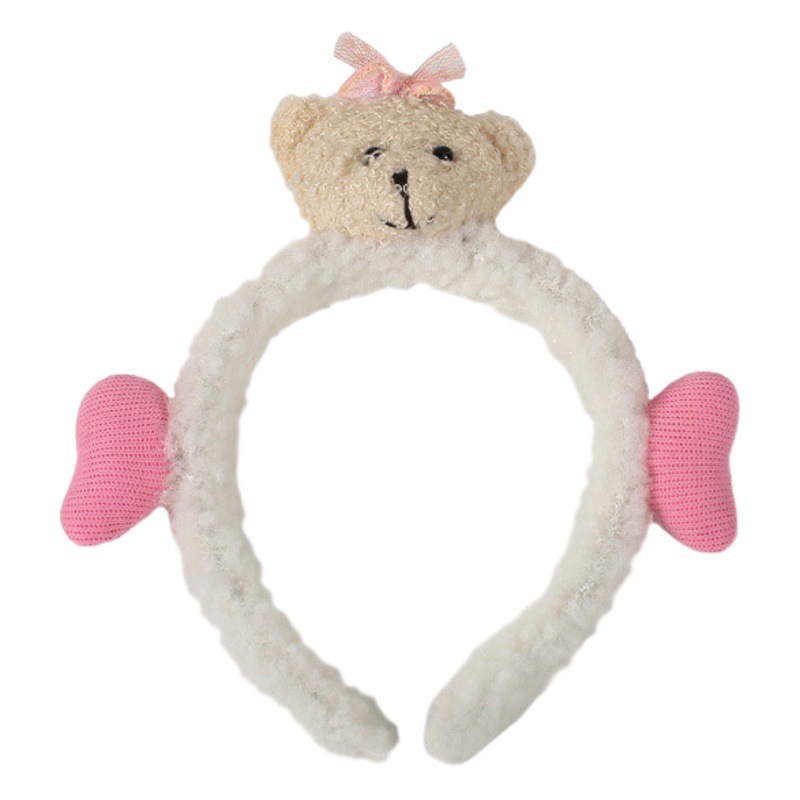 Diadema especial para el lavado de la cara máscara facial de las niñas banda para el cabello diadema de felpa antideslizante cabello no herido 2022 nueva diadema