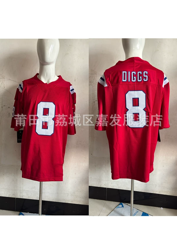 Внешнеторговое предложение футбольная майка Пэтриотс 12# BRADY10#MAYE #11