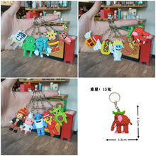 跨境爆款窃取脑腐游戏钥匙扣周边公仔玩偶盲盒包包挂件九号房子