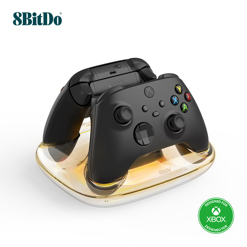 8Bitdo X Series X Dual Controller Charging Dock | S/X One Charging Dock with Battery