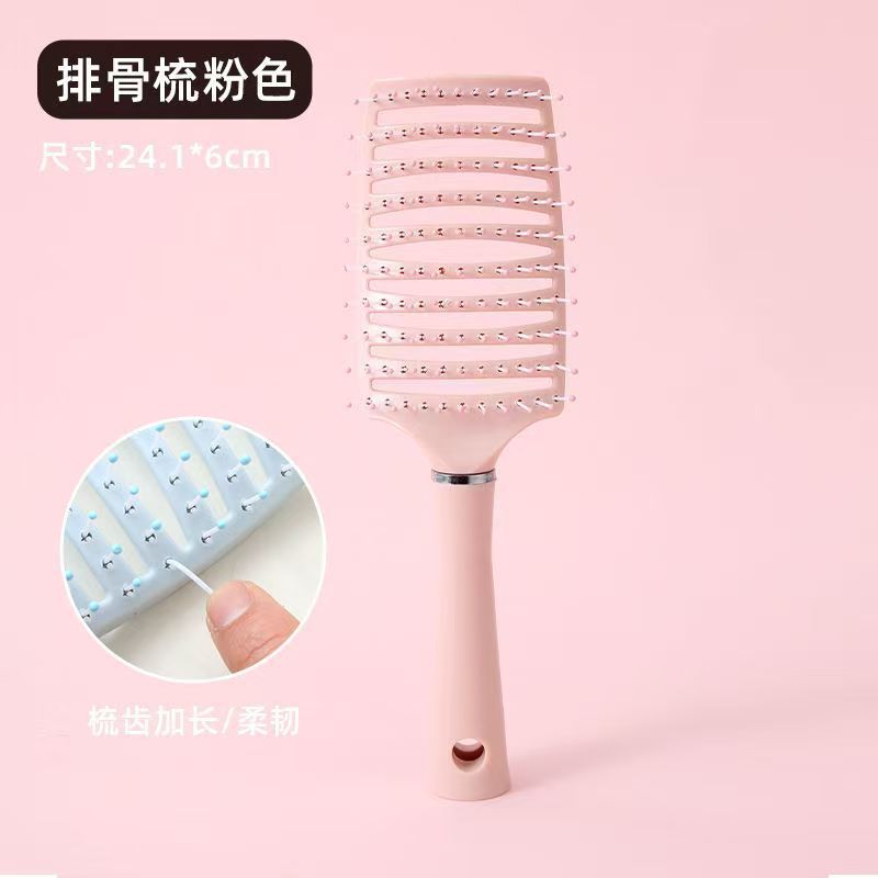 One second fluffy [spare rib comb] pink