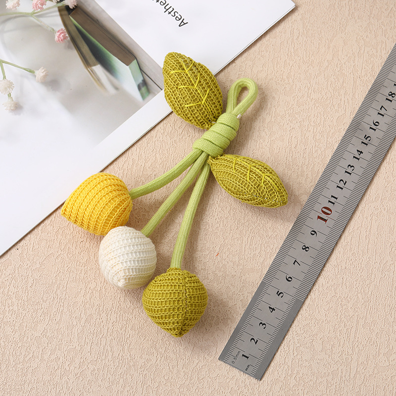 Chinese Style Fabric Hand-Woven Contrasting Color Flower Brooch Jewelry Clothing Shoes and Hats Curtain Pins Pendant Accessories
