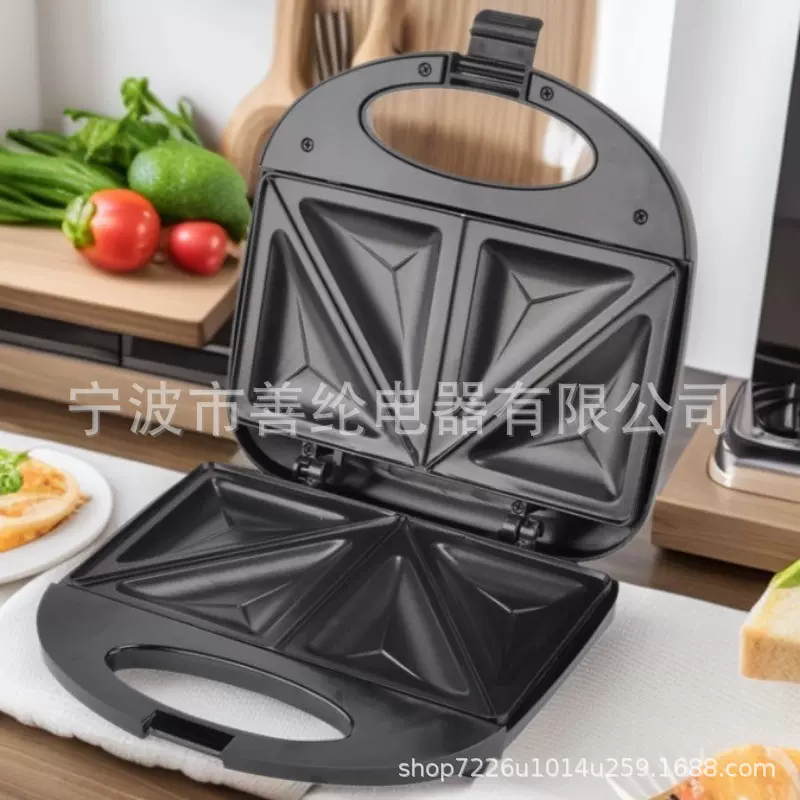 三明治机烤肉机早餐机华夫饼机煎烤机美国款式