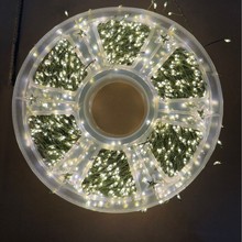 韩国热销LED铜线鞭炮灯串插电款铜线灯创意蜈蚣彩灯圣诞装饰灯串