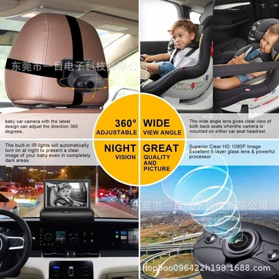 Vehicle camera Baby Monitor Hd Camera with