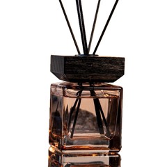 メーカー卸売 100 ミリリットル角ネジアロマセラピーボトル無火アロマセラピー籐揮発性ボトル屋内ホームディフューザーボトル