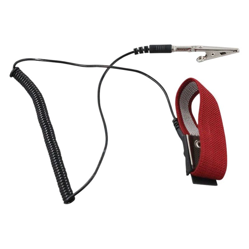 Завод прямой проводной статическое кольцо Антистатический браслет с веревкой статическое кольцо статический ремень LEKO запястье ПВХ