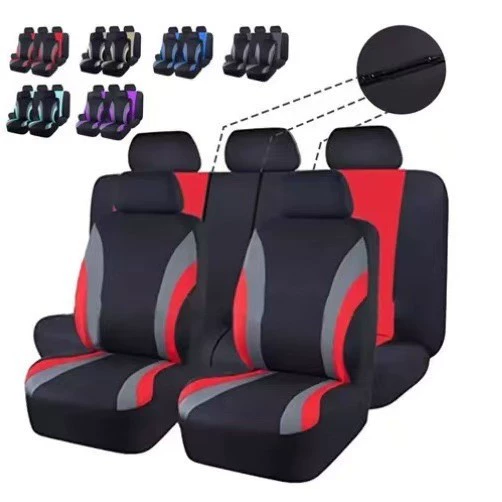 Ткань для универсальных чехлов на автомобильные сиденья с двойной линией талии для экспорта через Amazon, подходит для Юго-Восточной Азии, Европы и других стран.