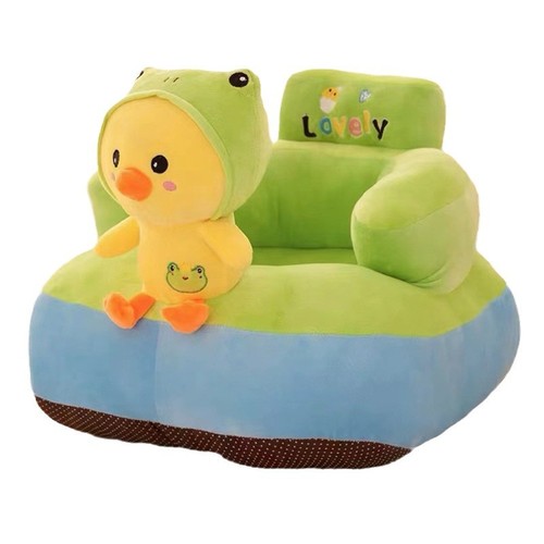 New Creative Children's Sofa Plush Toy Baby Cartoon Learning Seat Chair for Infants and Toddlers, Factory Wholesale