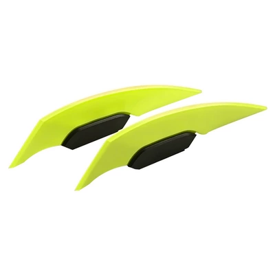 Motosiklet ləvazimatları və aksesuarları Accessories Electric Vehicle Decorative Wind - fluorescent-yellow-small-size-2-piecesset