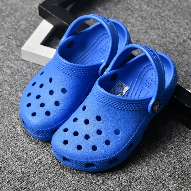 Classic Celebrity Kidsren's Crocs for Big Kidsren, Boys and Girls, Baby Soft-Soled Toe-Cap Beach Sandals, Slippers, Soft Soles