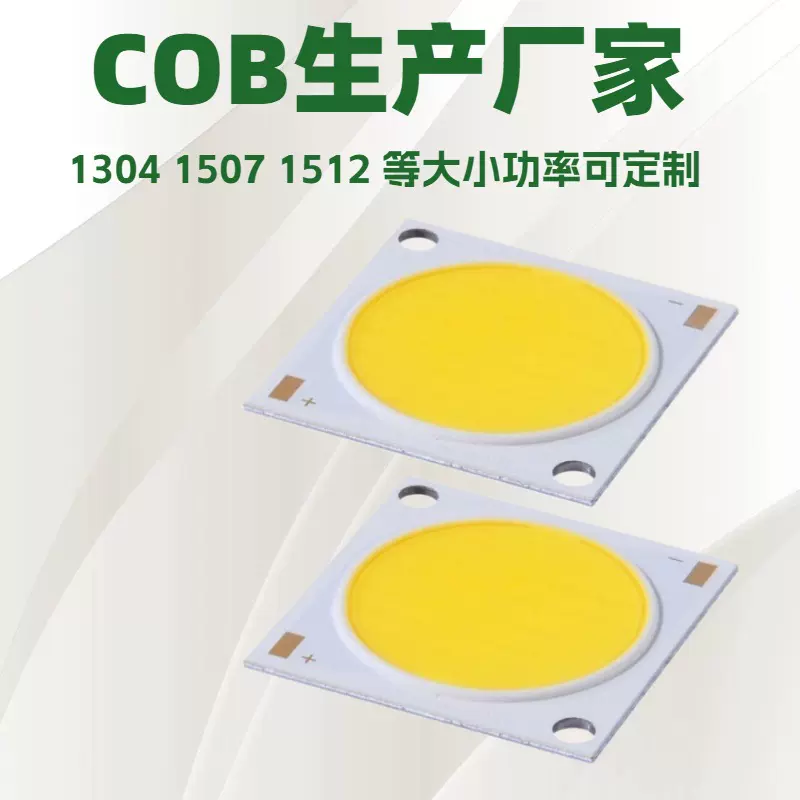可定制各种COB光源LED灯珠3W5W20W大功率COB灯板光源 工厂定制COB
