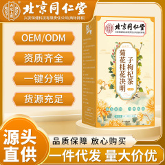 北京同仁堂内廷上用菊花桂花决明子枸杞茶养生茶代用茶菊花