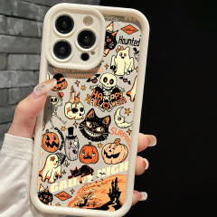 アニメハロウィーンはアップル15/14pro携帯ケースiPhone13/12新16ソフトケース11個性78pを適用した