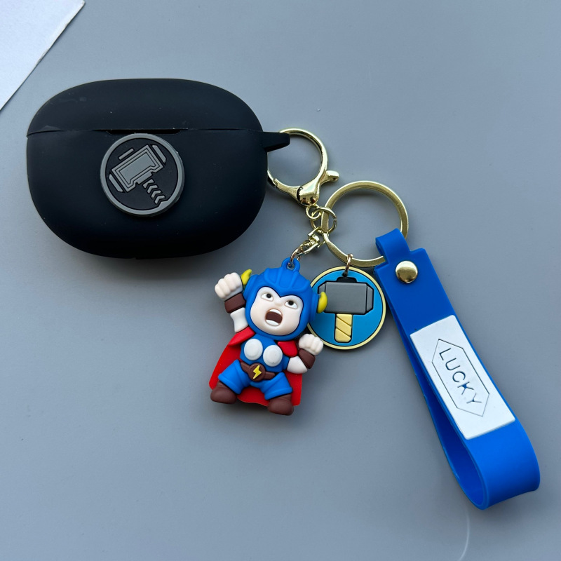 Realme Buds Air5Pro cubierta de auriculares Bluetooth para reducir el ruido T300 Cartoon 6 caja suave