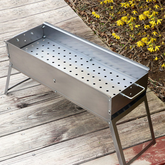 Barbecue Stove Household Charcoal Household Box Carbon Outdoor Barbecue Grill Field Stove Old-fashioned Commercial Small Barbecue Complete Set