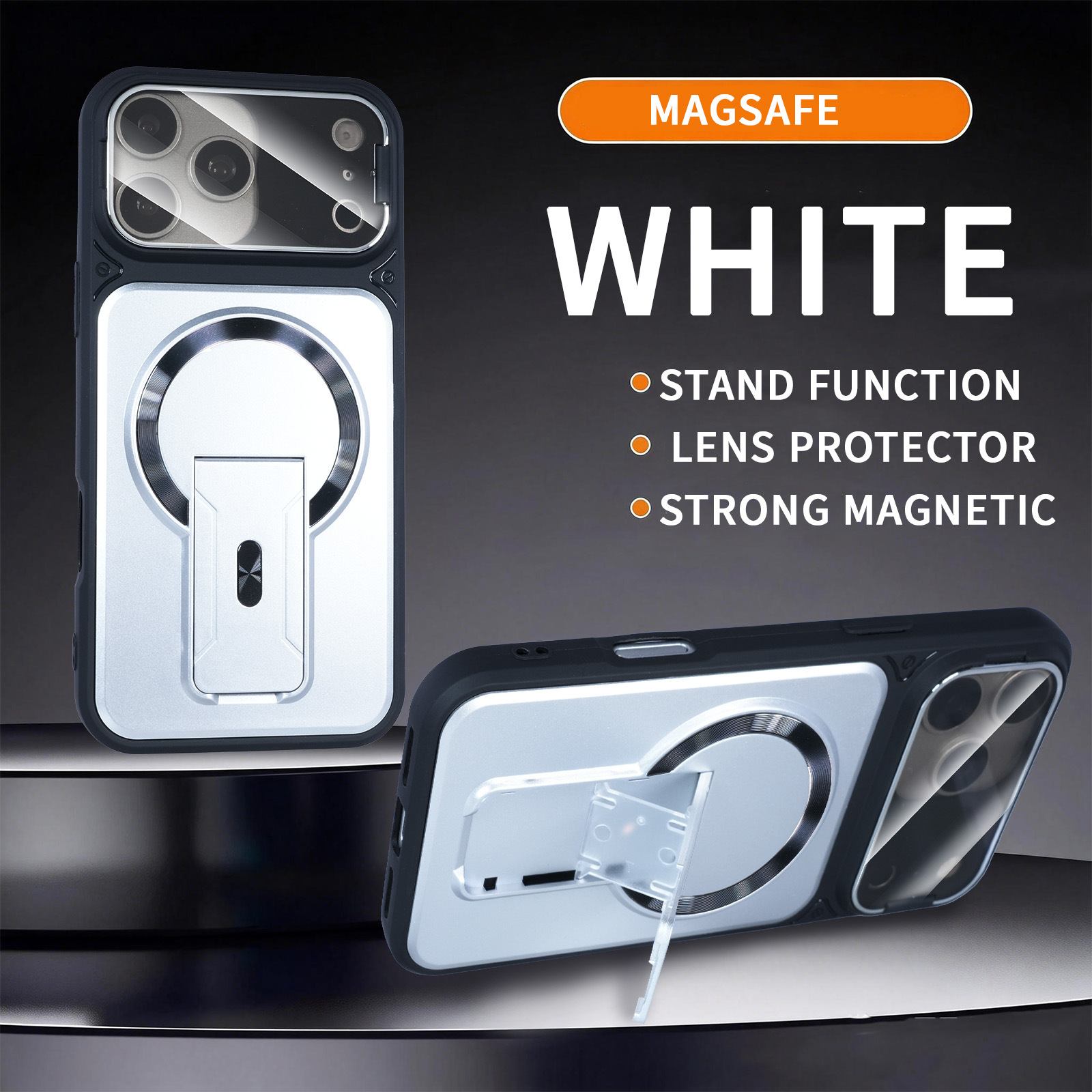 PinShield multifuncional para iphone17 nuevo soporte plegable invisible de absorción para Apple 16PROMAX