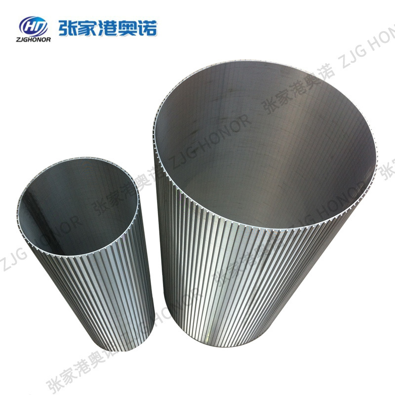 供应自清洗滤芯 纯圆楔形滤网 不锈钢T形全焊绕丝筛筒