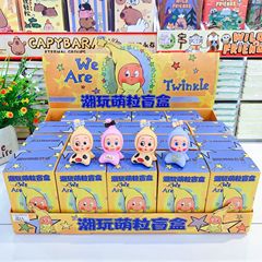 新款创意星星人系列萌粒盲盒可爱公仔精美桌面摆件随机抽盲盒批发