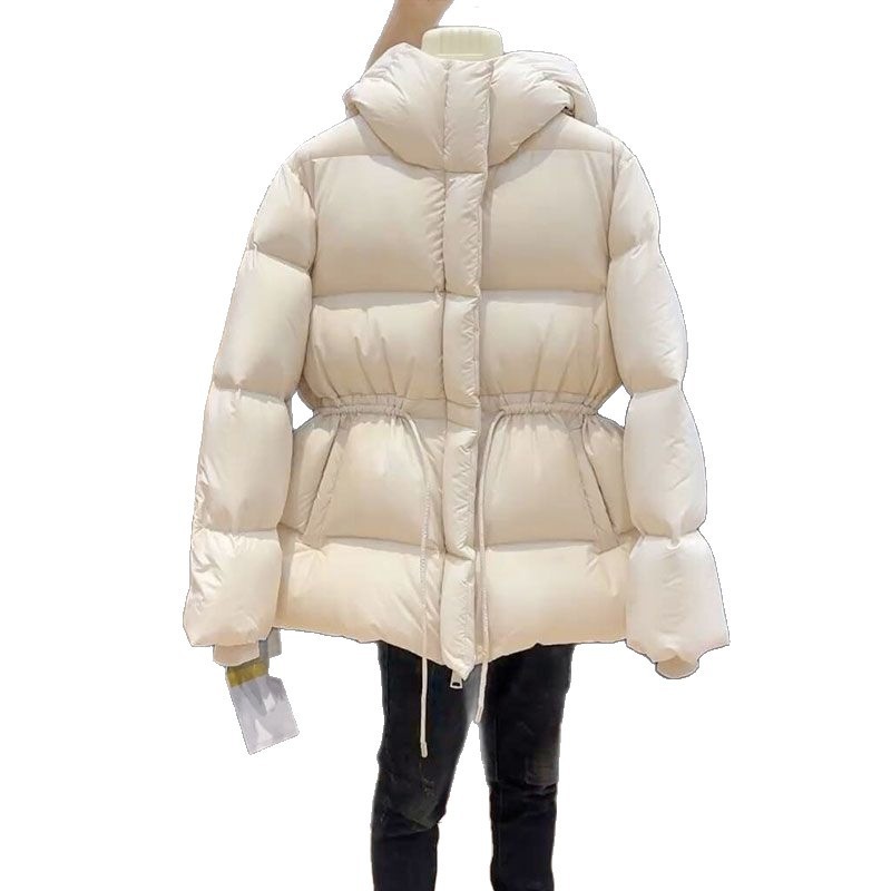 外国貿易綿服女性の冬のファッション厚いパン服綿服 2025 ハイエンド超見栄えの良い小さな香りのウエスト外側|undefined