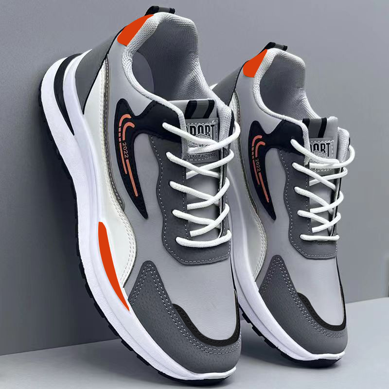 Zapatilla de deporte de los hombres 2023 Primavera de moda Zapatos de malla transpirable zapatos de viaje para correr deportes de los hombres zapatos Casuales