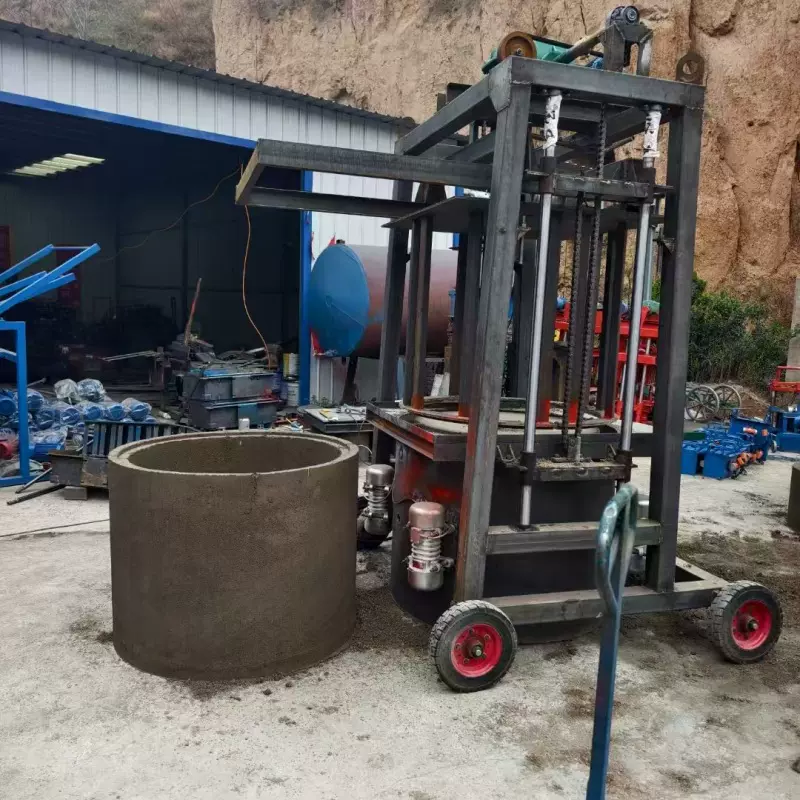 沟槽U型成型机预制水泥块水渠机水泥管成型机 水渠水槽T型渠设备