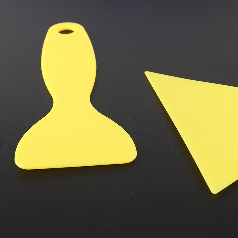 Car wrap tool Yellow small scraper Car beauty shop scraper Car wrap…