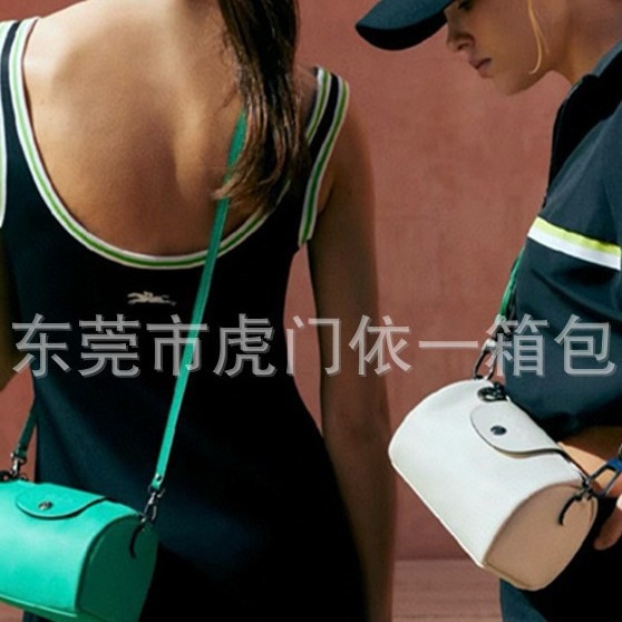 2024 nueva bolsa de boston, bolsa de barril, bolsa de almohada de piel de vaca, bolsa de hombro ajustable, bolsa de hombro con mango único