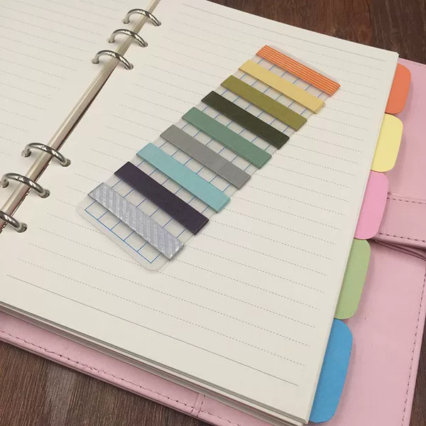 Manufacturer Wholesale Tape Dispensing Board 5*15cm Rounded Corner Washi Tape Dispensing Sheet Matte Thickened 60 Silk