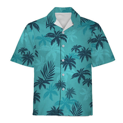 Summer game GTA Grand Theft Auto same shirt Hawaii Beach short sleeve 3D digital printing