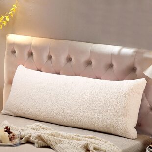 Big pillow bedside soft bag ins big backrest bed cushion long pillow BODY PILLOWCASE