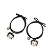 Brand small bell, bracelet for beloved for elementary school students, hair rope, Korean style, simple and elegant design