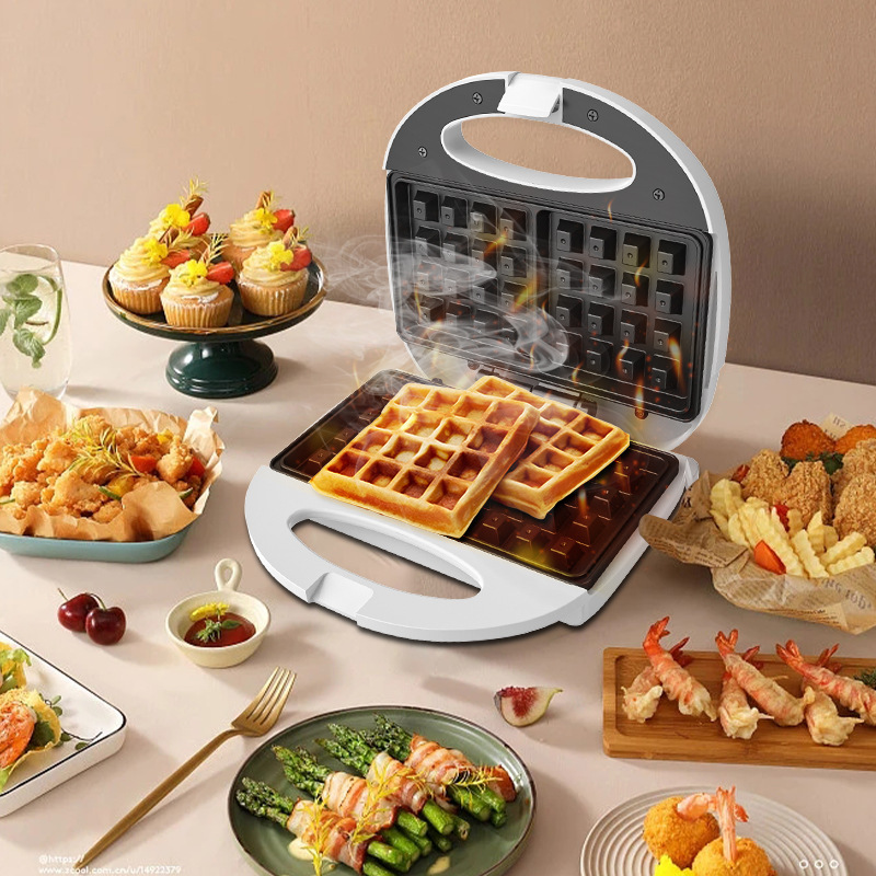 Ganador estrella transfronterizo dedicado sandwichera máquina de desayuno multifunción tostadora británico estándar europeo en stock