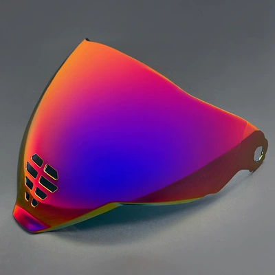 Face Helmet Lens Adapted: Dəbilqə (Kaska) aksesuarları - ic06-rose-red