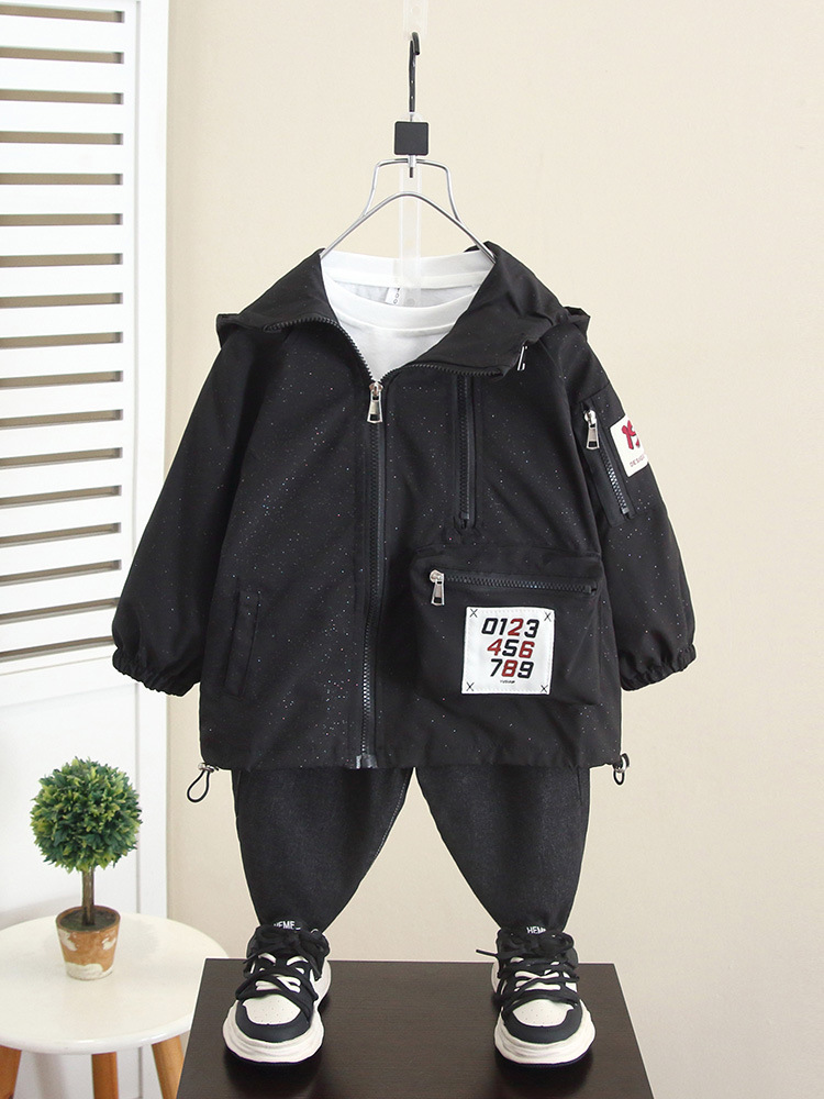 6237 Chaqueta para niños Otoño 2025 Nuevo estilo Chaquetas casuales de otoño para niños Chaqueta de primavera y otoño para bebés