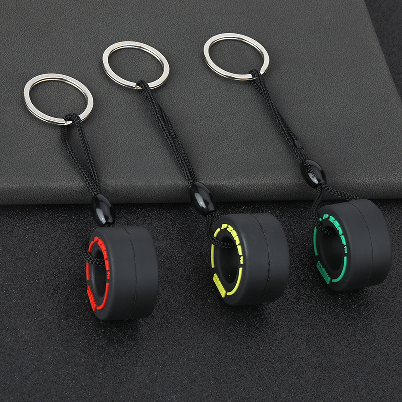Foreign Trade Pvc Soft Rubber Tire Keychain Car Decoration Auto Accessories Gift Manufacturer Small Gift Wholesale Foreign Trade Pvc Soft Rubber Tire Keychain Car Decoration Auto Accessories Gift Manufacturer Small Gift Wholesale