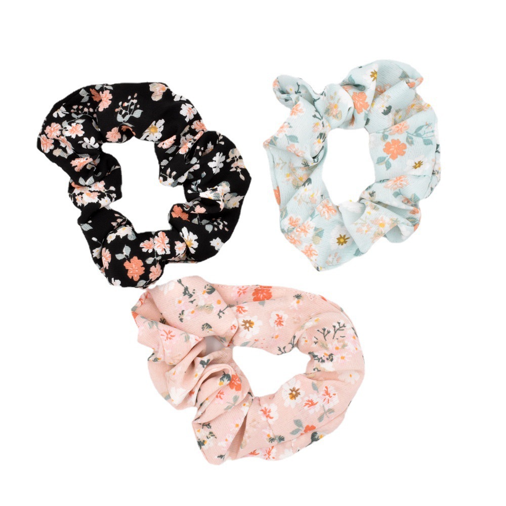 Korean Style Retro Small Floral Hair Rope display picture 7