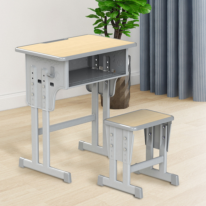 Mesa y silla directas de fábrica mesa de entrenamiento de estudiantes de escuela primaria mesa de escritura y silla de escritorio de la escuela clase de reparación image 30