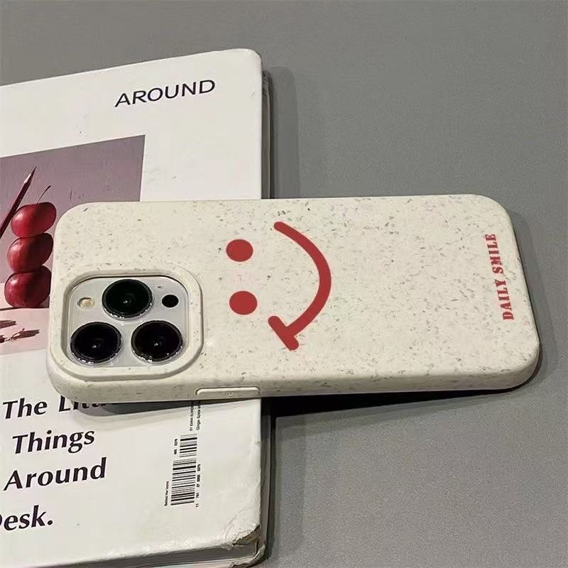 Smiley simple para iPhone 16pro funda para teléfono móvil Apple 15 anti-caída 14pro/13promax nuevo 12x