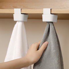 New style towel hanger, no drilling, bathroom shower simple storage hooks, kitchen rag hanger, dish towel holder, storage rack