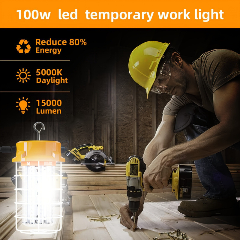 led Temporary Work Light 100W 15000Lm 5000K Daylight led|ms