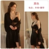 542 black (robe+belt)