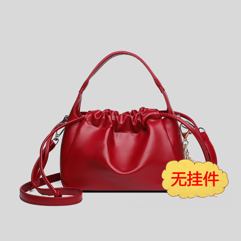 Drop-shipping Soft Leather Cloud Pleated Crossbody Women's High-end Bag, Ladies' 2025 New Handbag_voghion.com