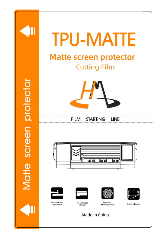 Máquina cortadora de película inteligente Película de gel especial Película de alta definición Película antipática Máquina cortadora de película de 8 pulgadas Consumibles Película blanda Abrasilado HD