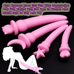 月牙肛塞女用自慰器肛门扩张器G点按摩玩具尾巴拉珠成人用品批发