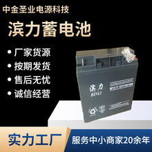 滨力蓄电池MF12-100免维护12V100AH 高低压配电柜 机房应急电源用