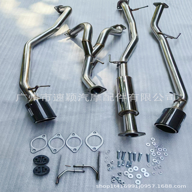 Modified Exhaust Pipe Suitable for Next-Gen Ranger Raptor 2023 Model with 2.0 Displacement, Full Tail Section