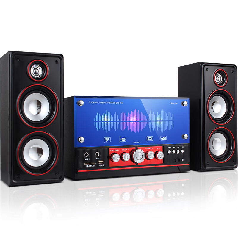 Shenke SM - 1106 sonido ktv doméstico sala de estar TV doméstica K 2.1 música juegos subwoofer computadora