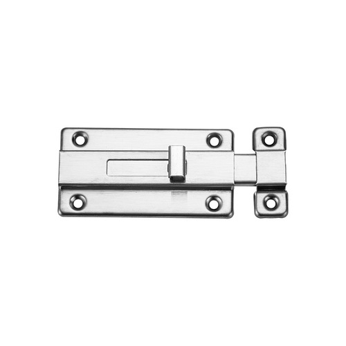 Stainless steel side insert fasteners, window and bathroom, no left or right, manual two-way fasteners, double-headed sliding door latch